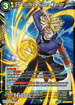 SS Trunks, Super Warrior (BT17-097) [Ultimate Squad] | Red Riot Games CA