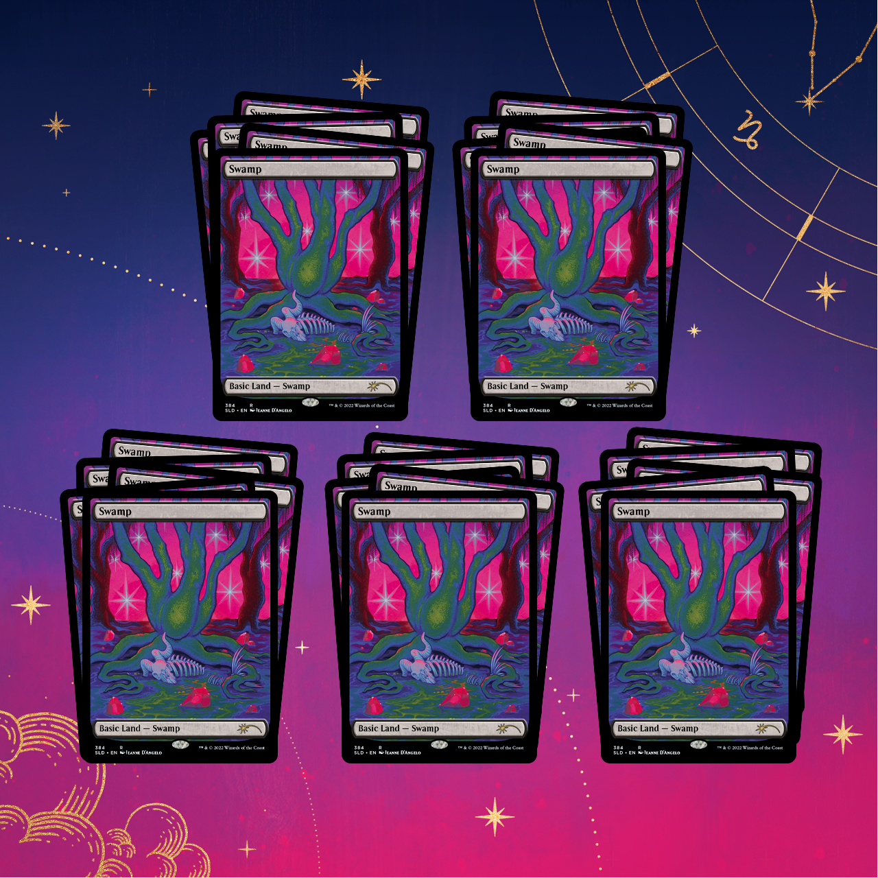 Secret Lair: Drop Series - The Astrology Lands (Capricorn Bundle - Non-Foil)