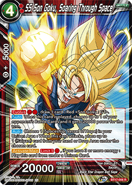 SS Son Goku, Soaring Through Space (BT17-006) [Ultimate Squad] | Red Riot Games CA