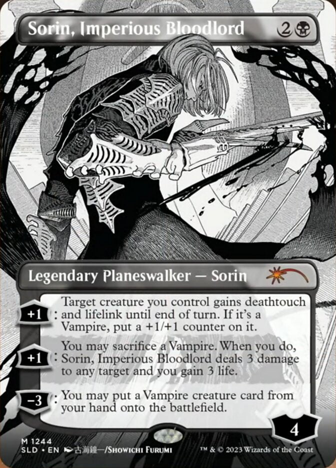 Sorin, Imperious Bloodlord (Borderless) [Secret Lair Drop Series] | Red Riot Games CA