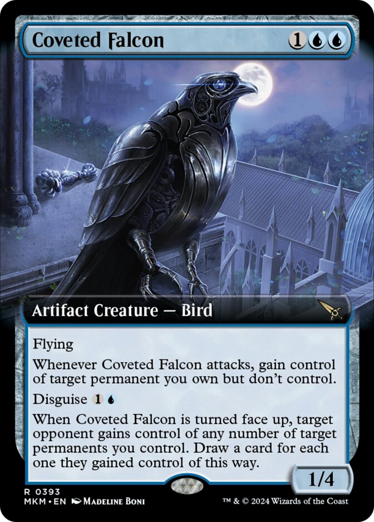 Coveted Falcon (Extended Art) [Murders at Karlov Manor] | Red Riot Games CA