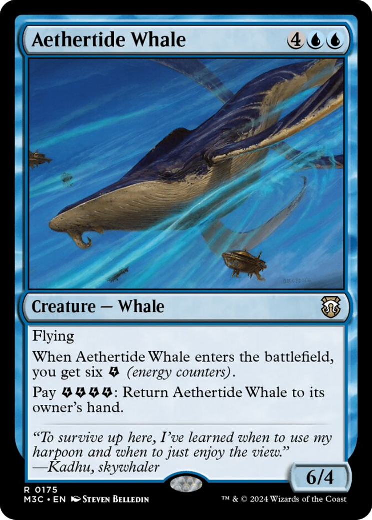 Aethertide Whale [Modern Horizons 3 Commander] | Red Riot Games CA