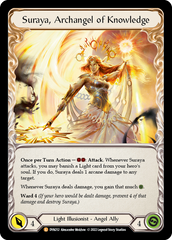 Invoke Suraya // Suraya, Archangel of Knowledge [DYN212] (Dynasty)  Rainbow Foil | Red Riot Games CA