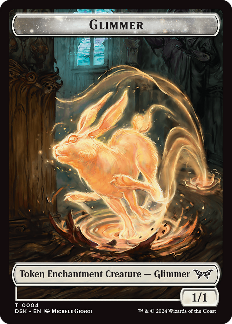 Glimmer Token [Duskmourn: House of Horror Tokens] | Red Riot Games CA