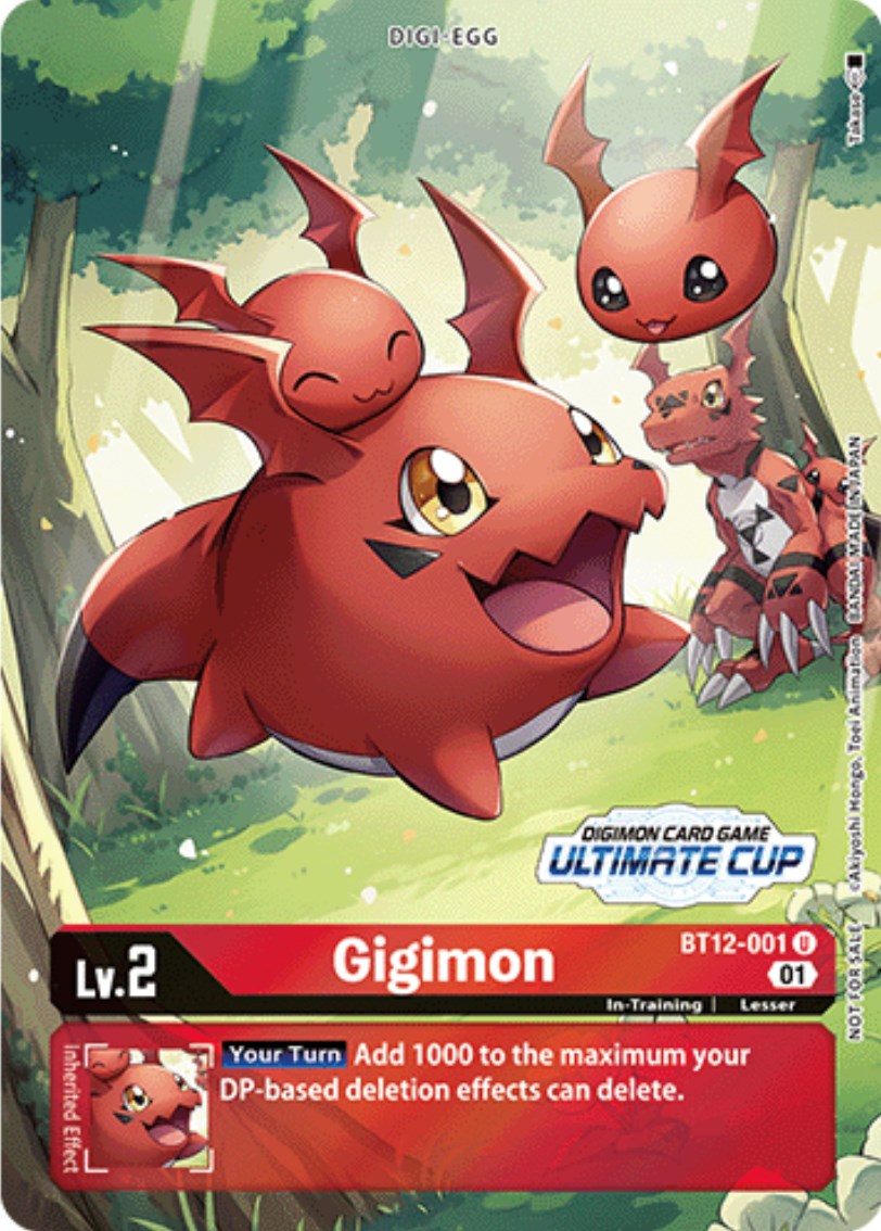 Gigimon [BT12-001] (Ultimate Cup) [Across Time Promos] | Red Riot Games CA