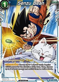 Senzu Bean (Championship Final 2019) (BT1-053) [Tournament Promotion Cards] | Red Riot Games CA