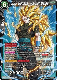 SS3 Gogeta, Martial Melee (Unison Warrior Series Tournament Pack Vol.3) (P-286) [Tournament Promotion Cards] | Red Riot Games CA