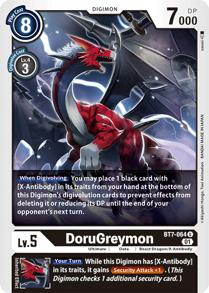 DoruGreymon [BT7-064] [Next Adventure] | Red Riot Games CA