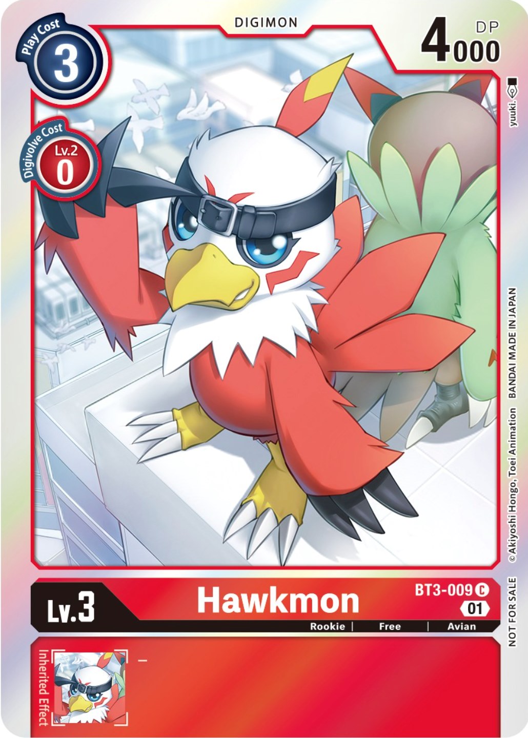 Hawkmon [BT3-009] (ST-11 Special Entry Pack) [Release Special Booster Promos] | Red Riot Games CA