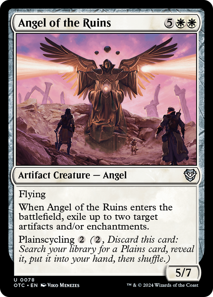 Angel of the Ruins [Outlaws of Thunder Junction Commander] | Red Riot Games CA