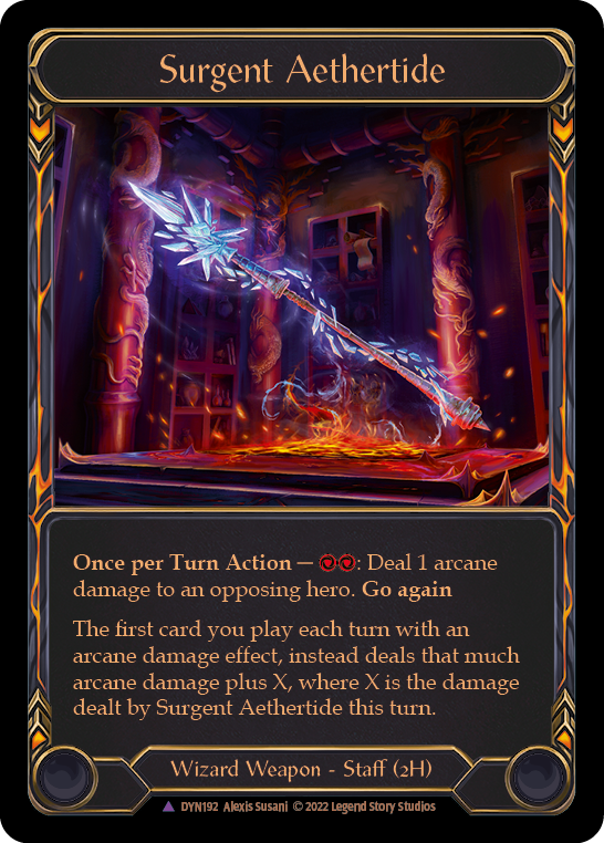 Surgent Aethertide (Marvel) [DYN192] (Dynasty)  Cold Foil | Red Riot Games CA