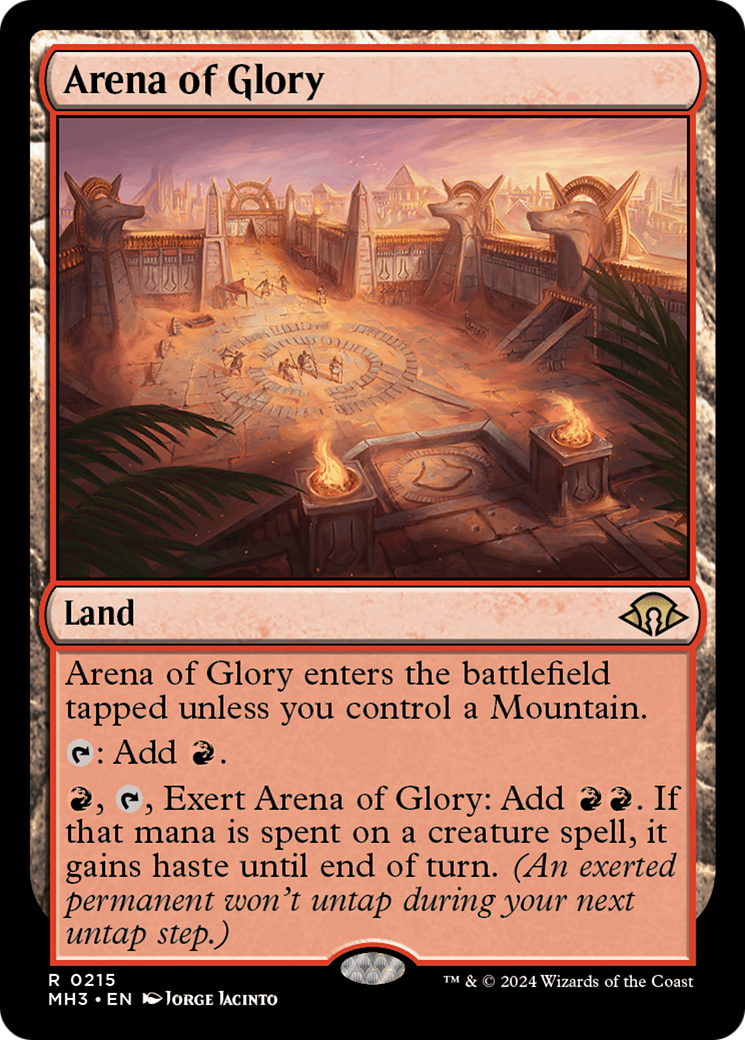 Arena of Glory [Modern Horizons 3] | Red Riot Games CA