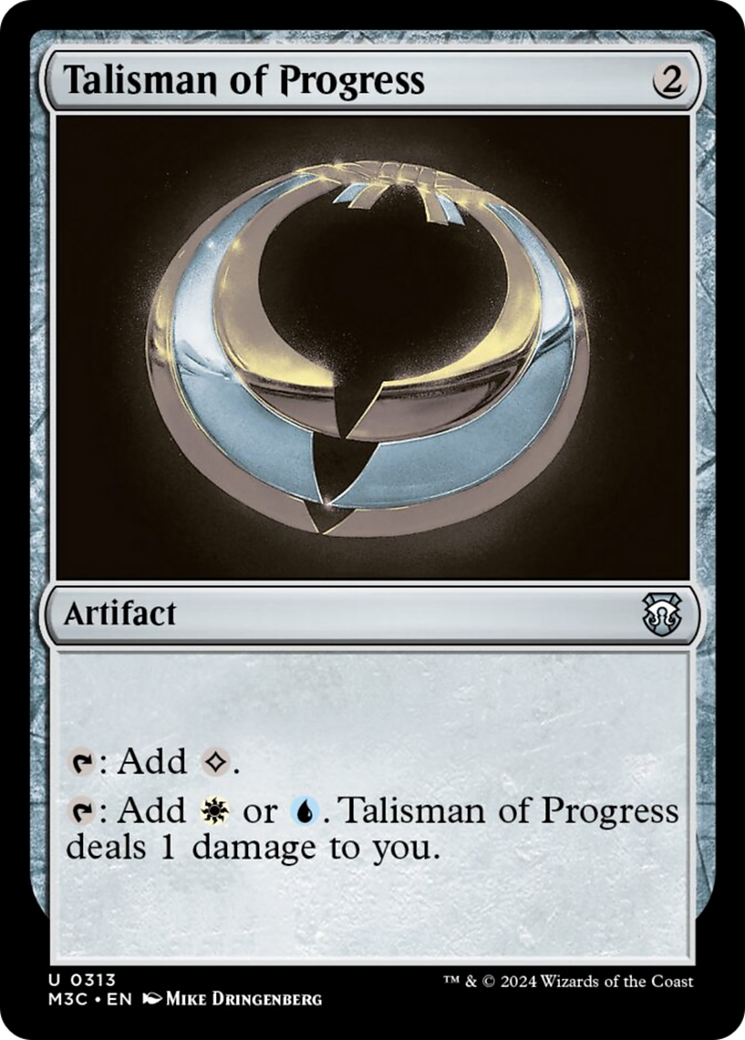 Talisman of Progress [Modern Horizons 3 Commander] | Red Riot Games CA