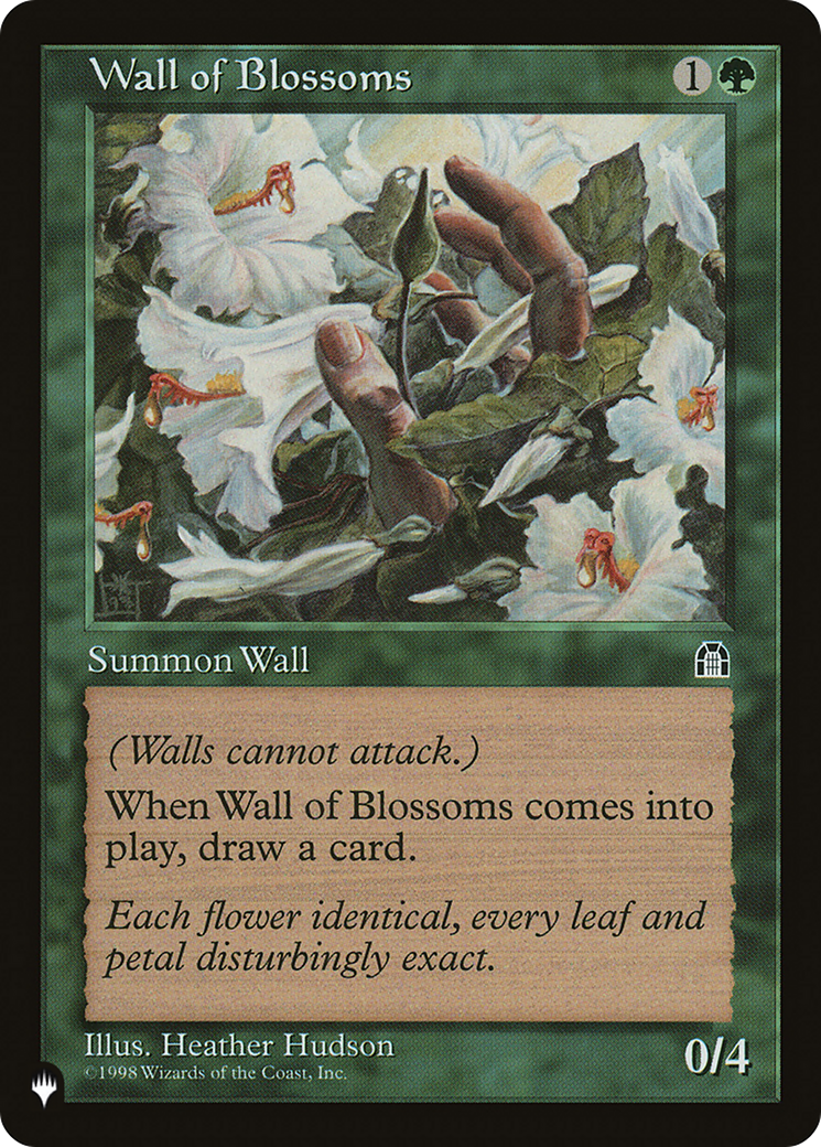 Wall of Blossoms [The List Reprints] | Red Riot Games CA