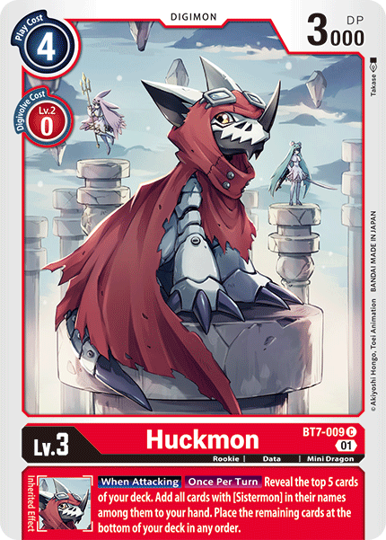 Huckmon [BT7-009] [Next Adventure] | Red Riot Games CA