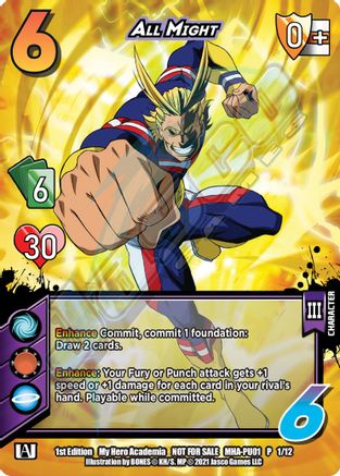 Copy of All Might (Unlimited) [Promo Cards]