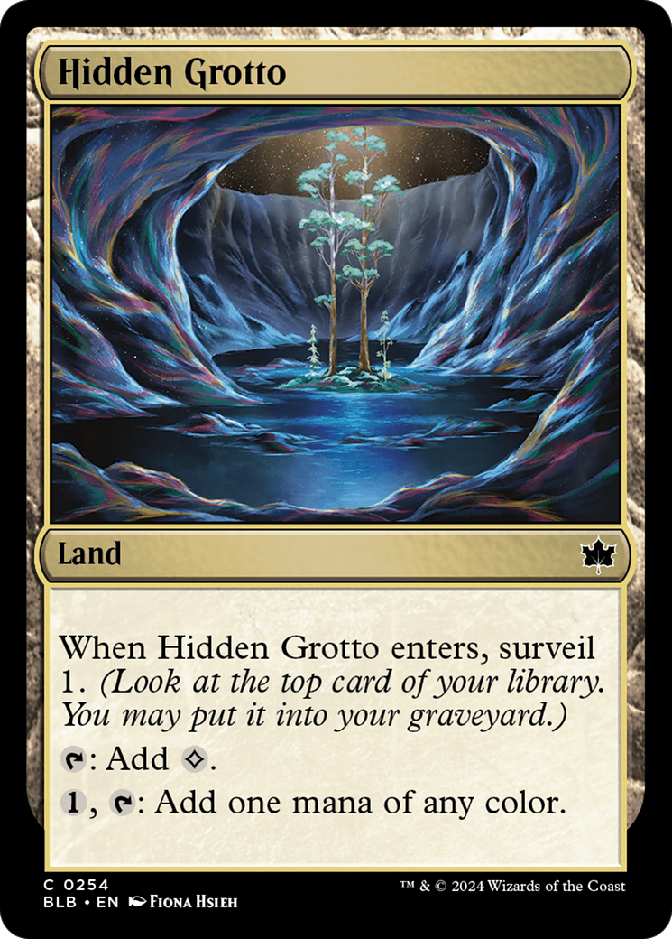 Hidden Grotto [Bloomburrow] | Red Riot Games CA