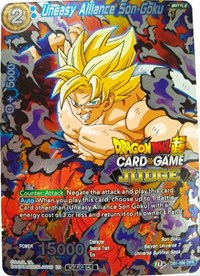 Uneasy Alliance Son Goku (DB1-096) [Judge Promotion Cards] | Red Riot Games CA