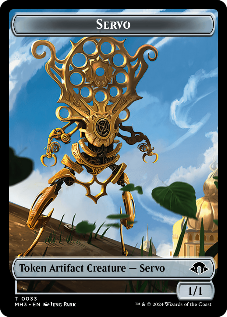 Servo Token [Modern Horizons 3 Tokens] | Red Riot Games CA