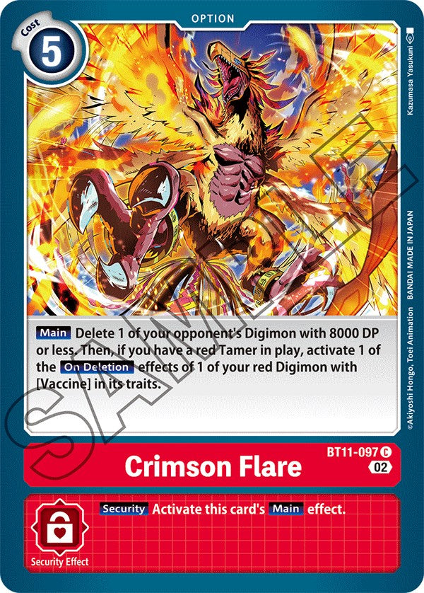 Crimson Flare [BT11-097] [Dimensional Phase] | Red Riot Games CA