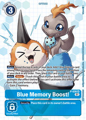 Blue Memory Boost! [P-036] (Box Promotion Pack - Next Adventure) [Promotional Cards] | Red Riot Games CA