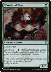 Wasteland Viper [The List Reprints] | Red Riot Games CA