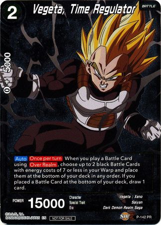 Vegeta, Time Regulator (Championship Final 2019) (P-142) [Tournament Promotion Cards] | Red Riot Games CA