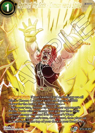 Realm of the Gods - Crimson Hero's Strike (SPR) (BT16-125) [Realm of the Gods] | Red Riot Games CA