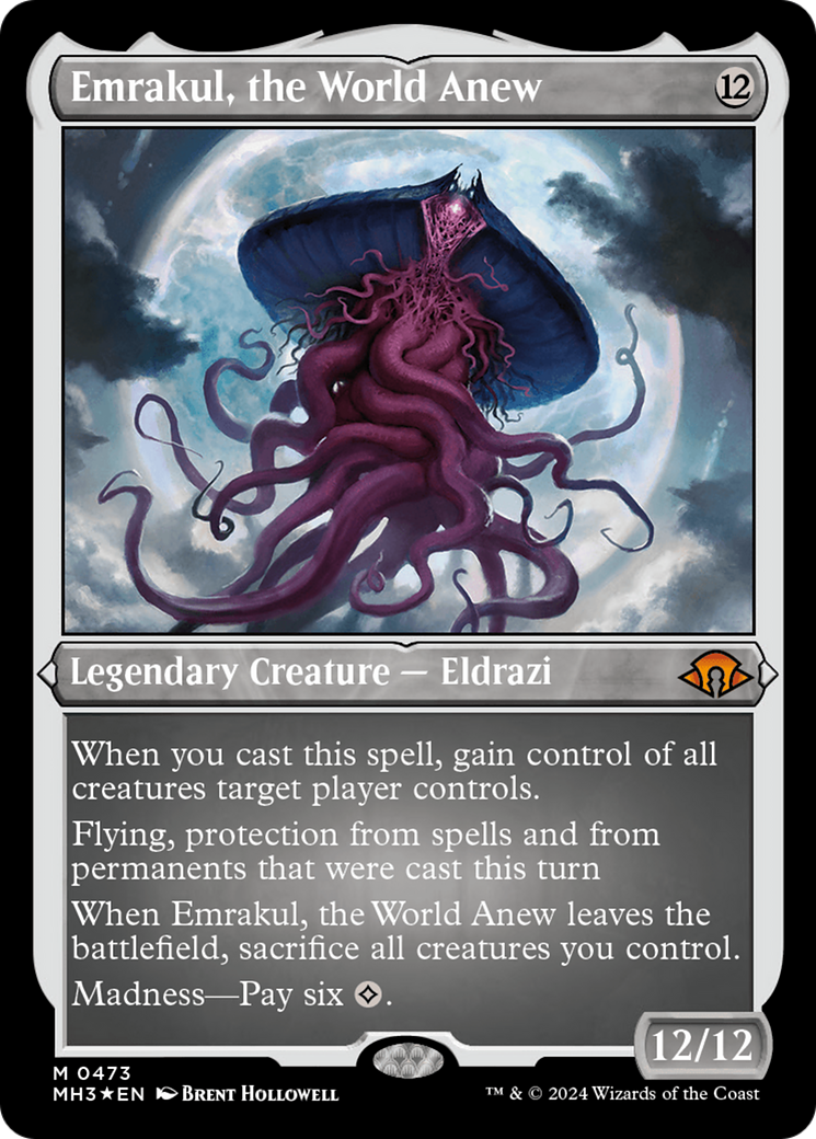 Emrakul, the World Anew (Foil Etched) [Modern Horizons 3] | Red Riot Games CA
