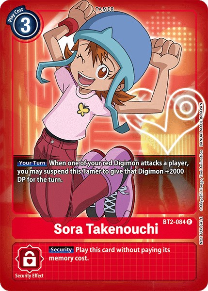 Sora Takenouchi [BT2-084] (Official Tournament Pack Vol.3) [Release Special Booster Promos] | Red Riot Games CA