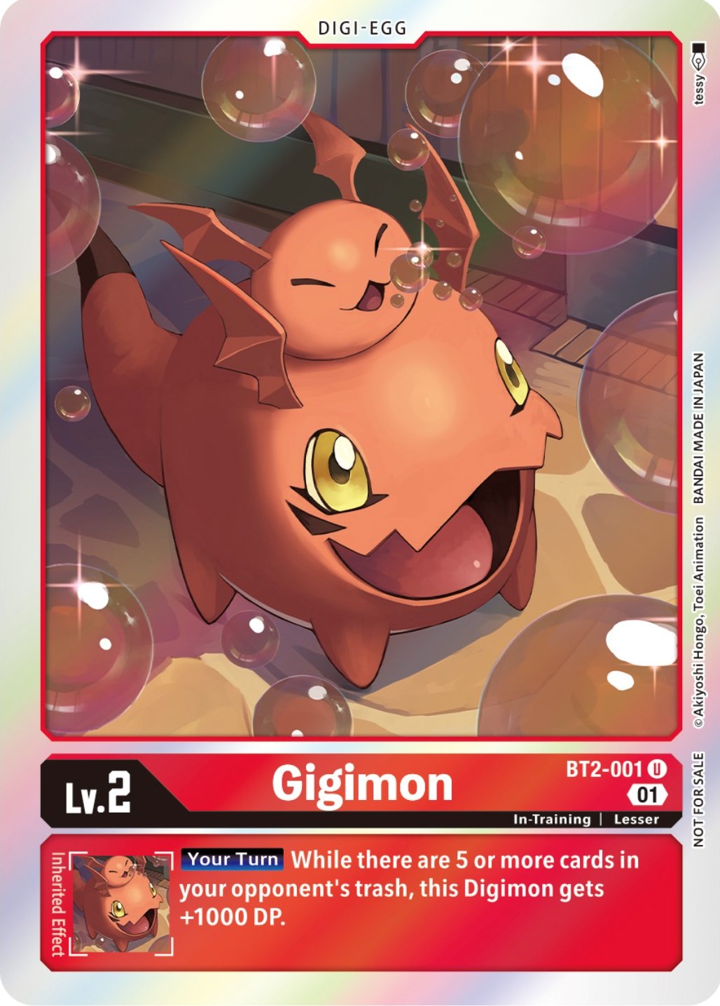 Gigimon [BT2-001] (ST-11 Special Entry Pack) [Release Special Booster Promos] | Red Riot Games CA