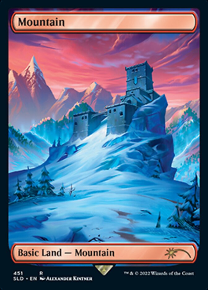 Mountain (451) [Secret Lair Drop Series] | Red Riot Games CA