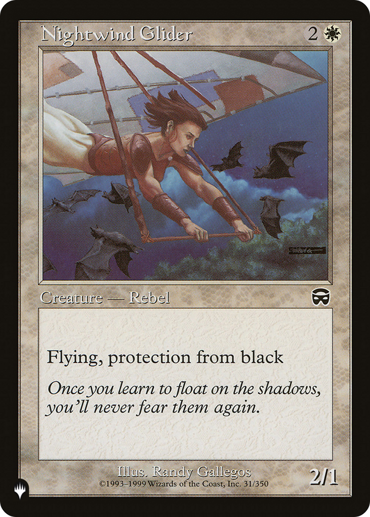 Nightwind Glider [The List Reprints] | Red Riot Games CA