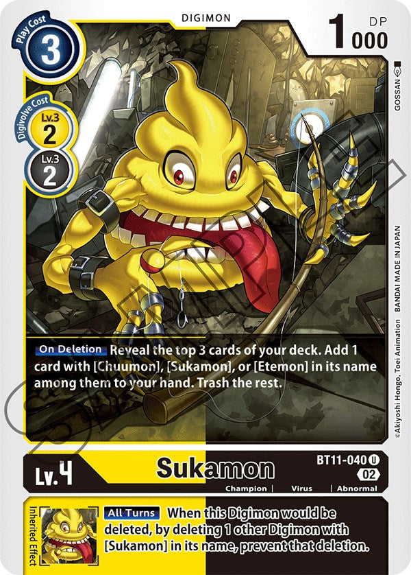 Sukamon [BT11-040] [Dimensional Phase] | Red Riot Games CA