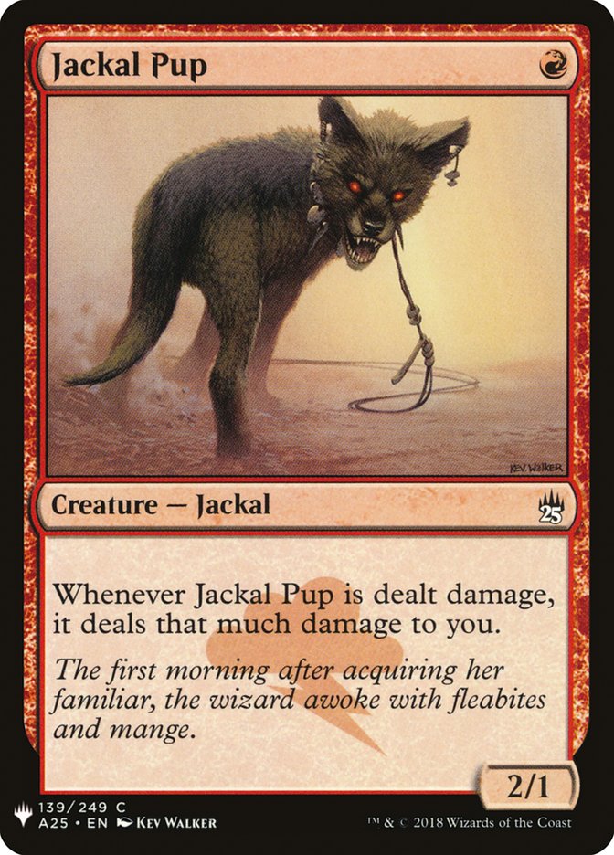 Jackal Pup [Mystery Booster] | Red Riot Games CA