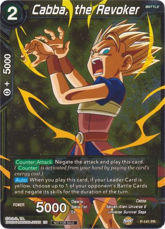 Cabba, the Revoker (P-141) [Promotion Cards] | Red Riot Games CA