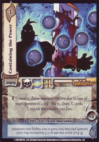Containing the Power [VDS01]