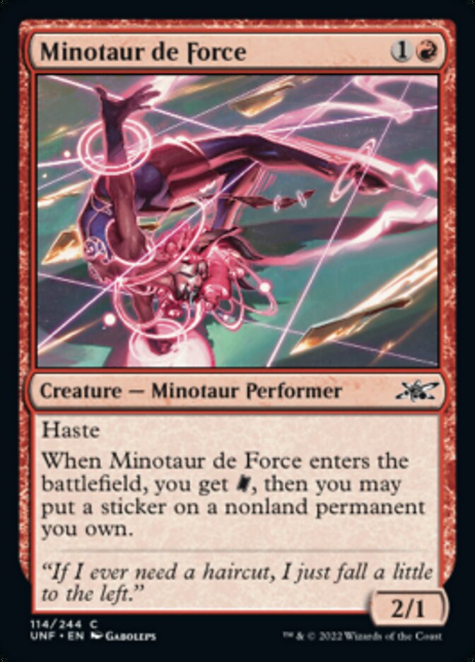 Minotaur de Force [Unfinity] | Red Riot Games CA