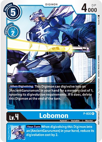 Lobomon [P-030] (Revision Pack 2021) [Promotional Cards] | Red Riot Games CA