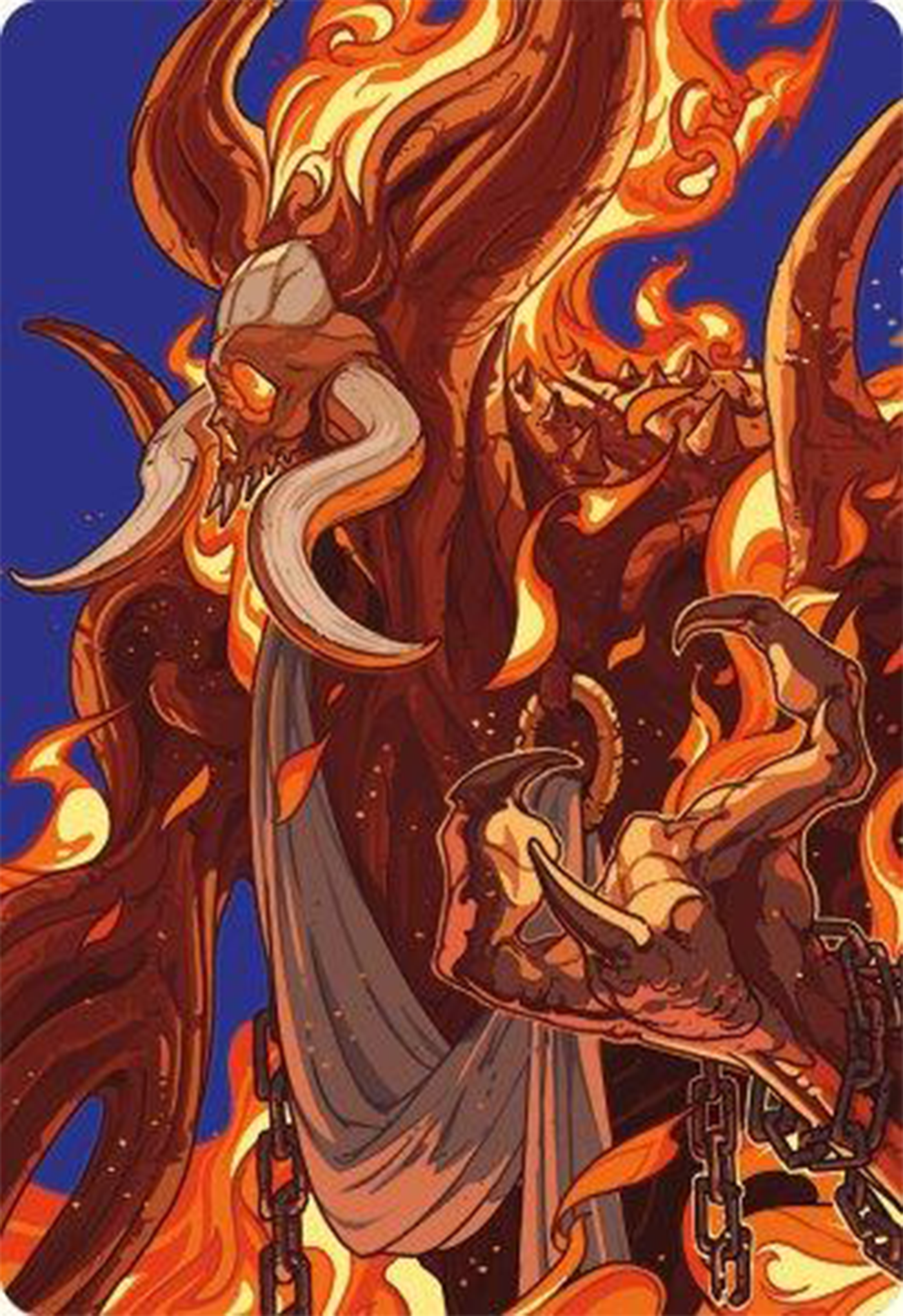 Phlage, Titan of Fire's Fury Art Card [Modern Horizons 3 Art Series] | Red Riot Games CA