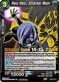 Haru Haru, Attacker Majin (Origins 2019) (BT3-120_PR) [Tournament Promotion Cards] | Red Riot Games CA