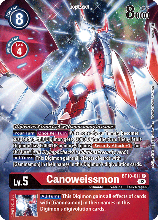 Canoweissmon [BT10-011] (Alternate Art) [Xros Encounter]