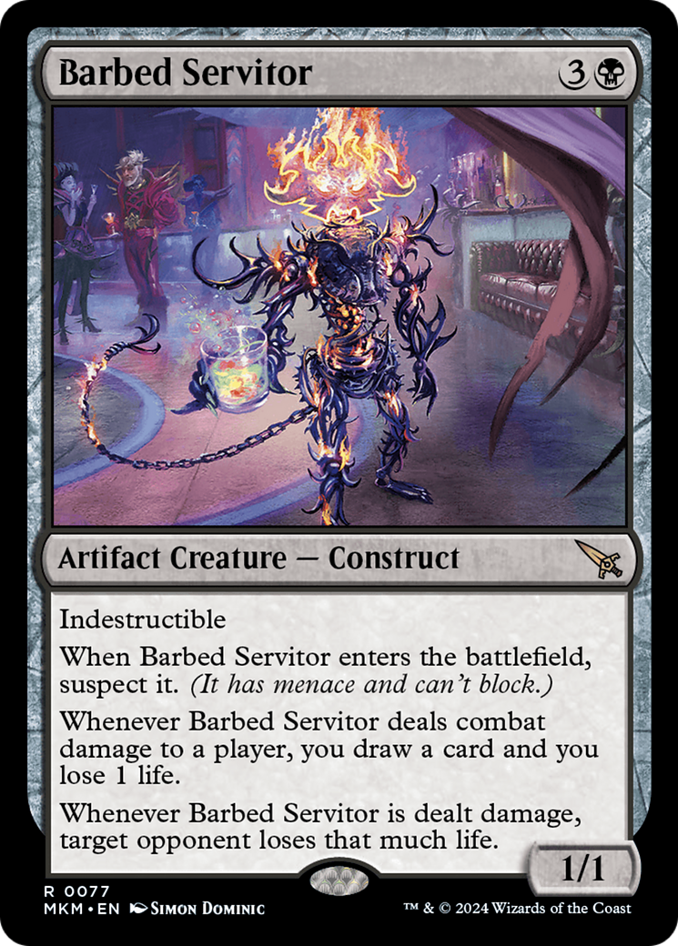 Barbed Servitor [Murders at Karlov Manor] | Red Riot Games CA