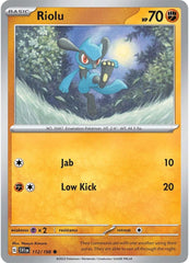 Riolu (112/198) [Scarlet & Violet: Base Set] | Red Riot Games CA