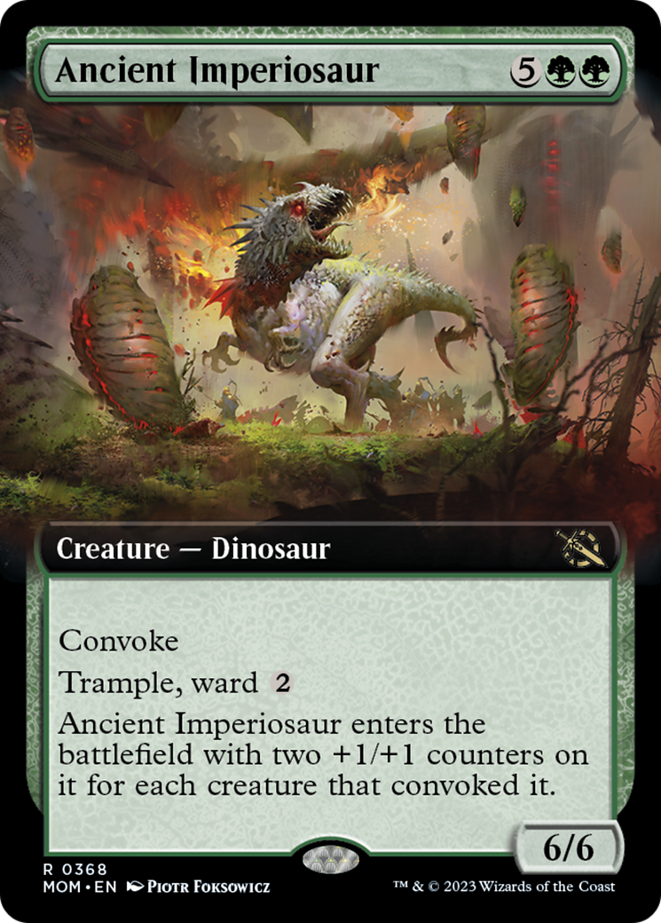 Ancient Imperiosaur (Extended Art) [March of the Machine] | Red Riot Games CA