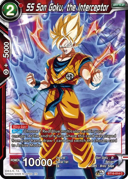 SS Son Goku, the Interceptor (BT16-014) [Realm of the Gods] | Red Riot Games CA