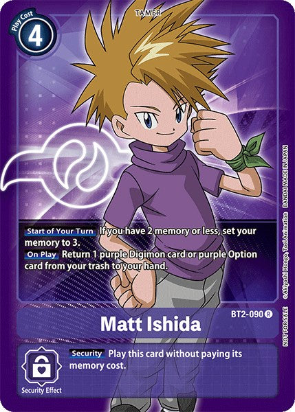 Matt Ishida [BT2-090] (Official Tournament Pack Vol.3) [Release Special Booster Promos] | Red Riot Games CA