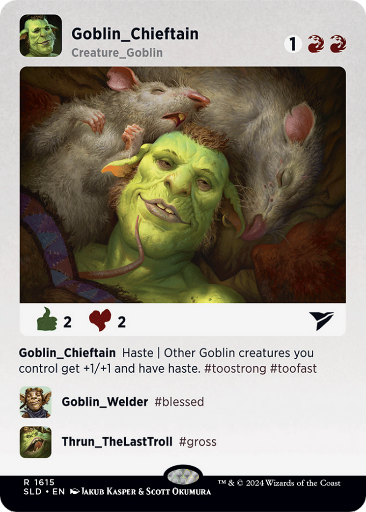 Goblin Chieftain [Secret Lair Drop Series] | Red Riot Games CA