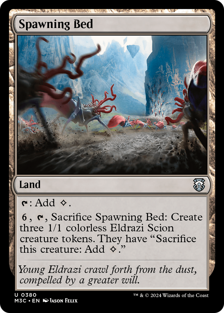 Spawning Bed (Ripple Foil) [Modern Horizons 3 Commander] | Red Riot Games CA