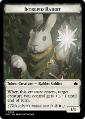 Bat // Intrepid Rabbit Double-Sided Token [Bloomburrow Tokens] | Red Riot Games CA